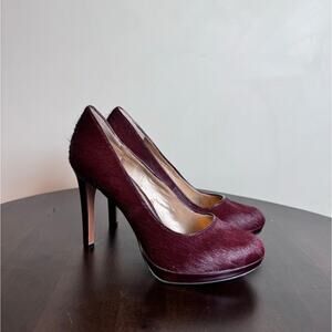 Elegant Burgundy Heels